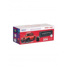 Прожектор светодиодный MTF LIGHT серия STYLE 12-36V, 20W, 1950lm, ECE R10, линейный, встраиваемый, ш