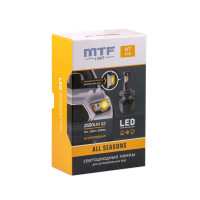Светодиодные лампы MTF Light, серия ALL SEASONS LED, H7/H18, 30W, 2500lm, 3000K, кулер, комплект