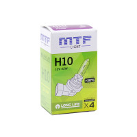 Галогенная лампа MTF H10 12V 42W- Standard +30%