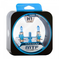 Галогенные автолампы серия TITANIUM H1, 12V, 55W, комплект 2 шт