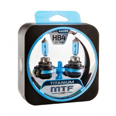 Галогенные автолампы серия TITANIUM HB4(9006), 12V, 55W, комплект 2 шт