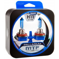 Галогенные автолампы серия PALLADIUM H11, 12V, 55W, комплект 2 шт Галогенные автолампы серия PALLADIUM H11, 12V, 55W, комплект 2 шт