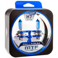 Галогенные автолампы серия PALLADIUM H7, 12V, 55W, комплект 2 шт