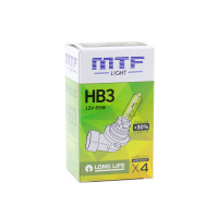 Галогенная лампа MTF HB3 (9005) 12V 65W - Standard +30%