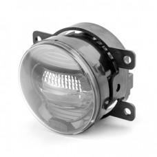 Фары двухрежимные противотуманные светодиодные MTF light универсальные, линза, 12В, 57