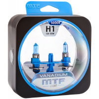 Галогенные автолампы серия VANADIUM H1, 12V, 55W, комплект 2 шт Галогенные автолампы серия VANADIUM H1, 12V, 55W, комплект 2 шт