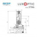 Светодиодные лампы MTF LIGHT серия LUXOPTIC H15, 12W, 22W, 2200LM, 6000K, к-кт.