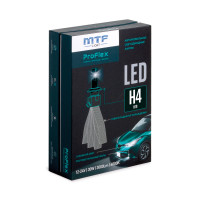 Светодиодные лампы MTF LIGHT серия ProFLEX H4/H19, 6000K, 3000lm, 12-24V, 30W, NO FAN, 2шт., компл. Светодиодные лампы MTF LIGHT серия ProFLEX H4/H19, 6000K, 3000lm, 12-24V, 30W, NO FAN, 2шт., компл.