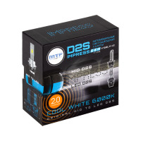 Светодиодные лампы MTF Light серия IMPRESS OEM LED D2S, 35W, 4750LM, 6000K, штатный размер, к-кт. Светодиодные лампы MTF Light серия IMPRESS OEM LED D2S, 35W, 4750LM, 6000K, штатный размер, к-кт.