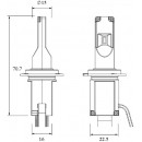 Cветодиодные автолампы MTF Light, серия PROFLEX LED H7, 5500K, 2500Lm, 12/24V, 25W ком-кт. Cветодиодные автолампы MTF Light, серия PROFLEX LED H7, 5500K, 2500Lm, 12/24V, 25W ком-кт.