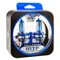 Галогенные автолампы серия PALLADIUM H4, 12V, 60/55W, комплект 2 шт Галогенные автолампы серия PALLADIUM H4, 12V, 60/55W, комплект 2 шт